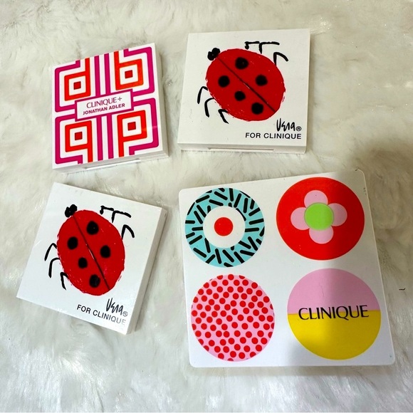 Lot of 4 Clinique Eye Shadow Duos and Blush Sets NEW - Picture 1 of 3